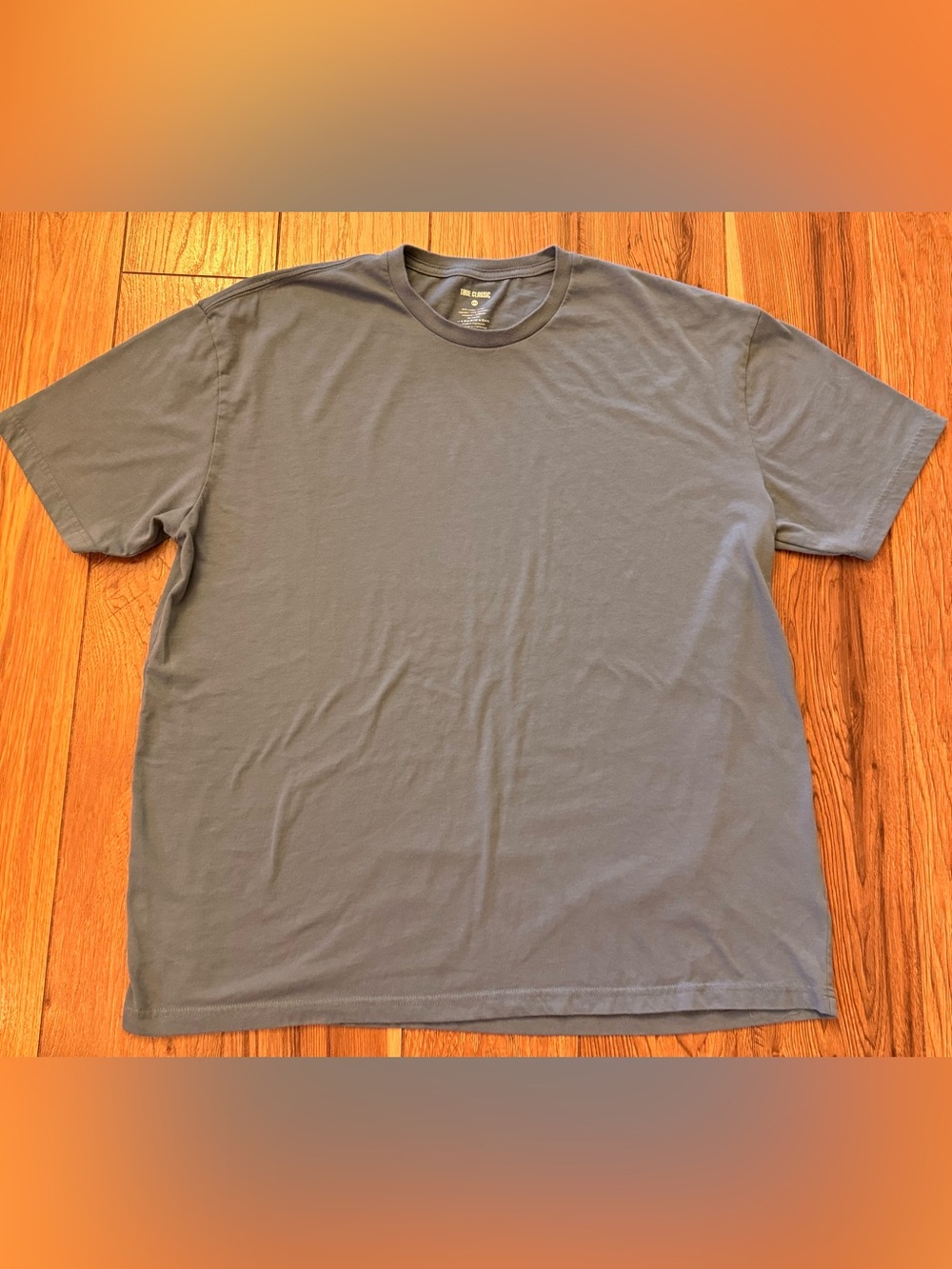 Men's Short Sleeve Crew Neck T-Shirt in Slate Gray